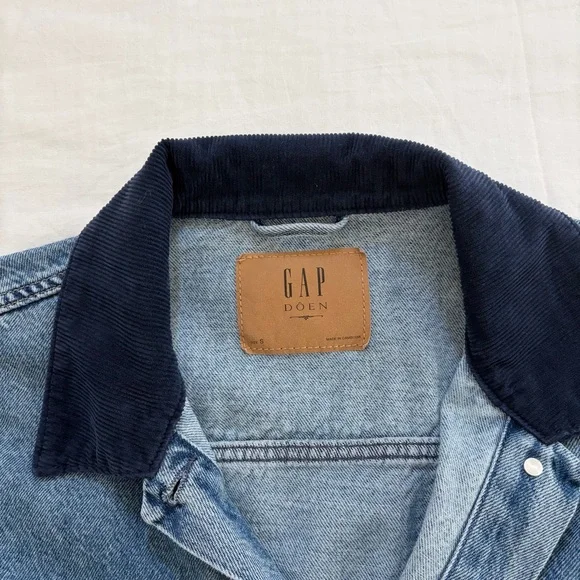 GAP X DÔEN Denim Jacket Sz Small NWOT - Picture 3 of 11